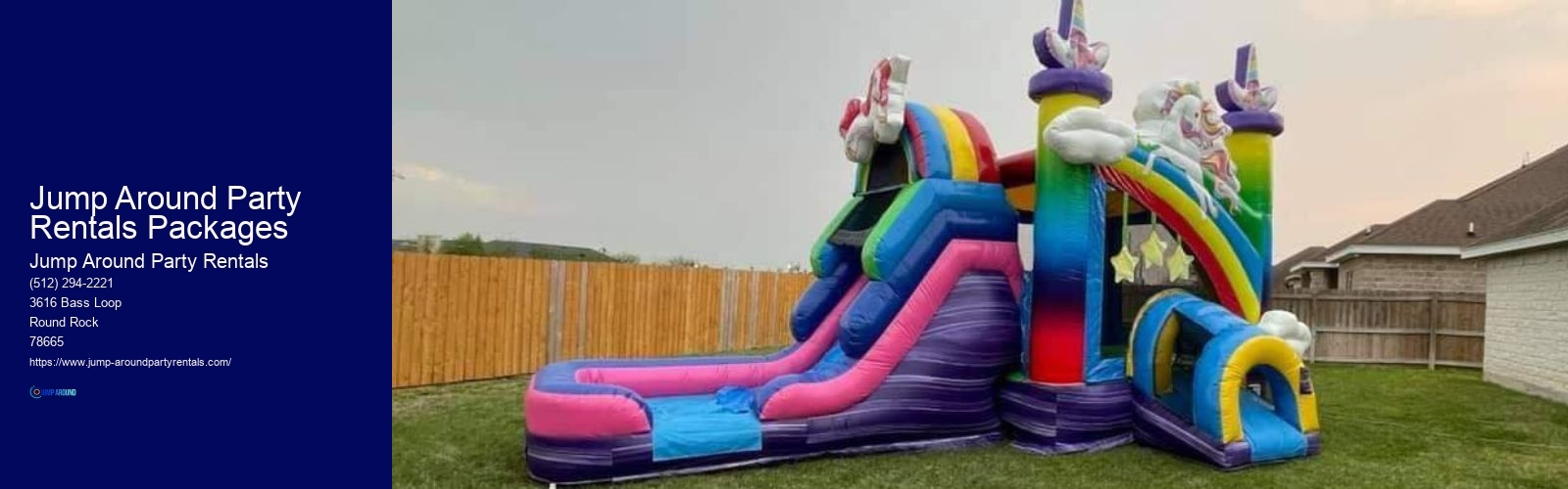 Jump Around Party Rentals Packages