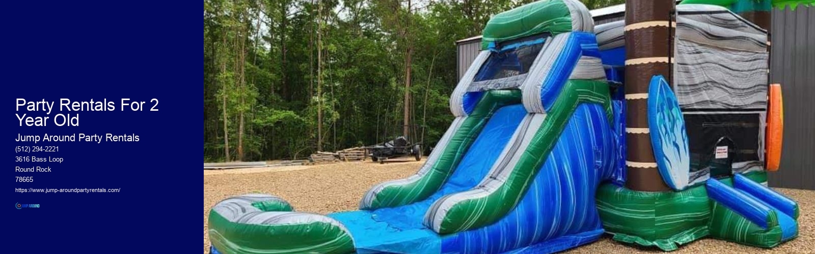 Party Rentals For 2 Year Old